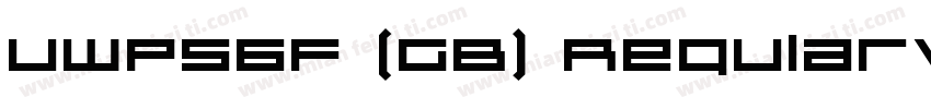 UWPS6F (GB) RegularVersion 10字体转换